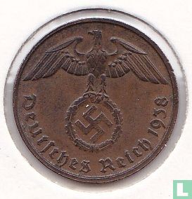 German Empire 2 reichspfennig 1938 (D) - Image 1