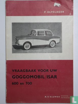 Vraagbaak voor uw Goggomobil / Isar 600 en 700 - Afbeelding 1