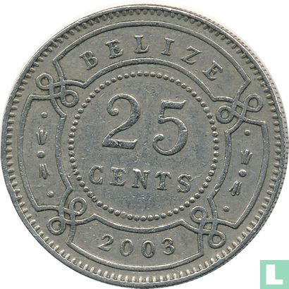 Belize 25 cents 2003 - Afbeelding 1