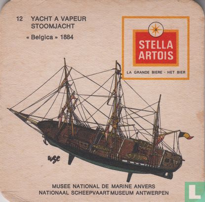 Schip 12: Stoomjacht "Belgica" 1884