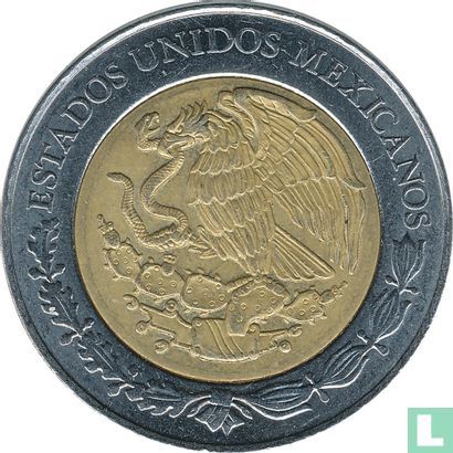 Mexico 5 pesos 2009 "Centenary of Revolution - Carmen Serdán" - Afbeelding 2