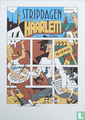 Stripdagen Haarlem 1992 - Afbeelding 1