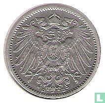 Empire allemand 1 mark 1907 (D) - Image 2