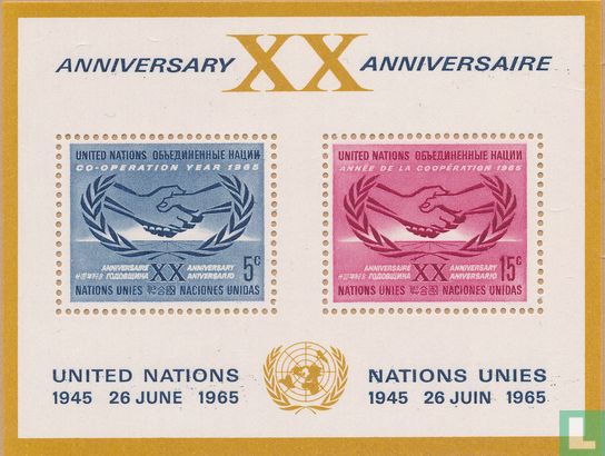20 années des Nations Unies 