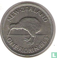 Nieuw-Zeeland 1 florin 1965 - Afbeelding 1