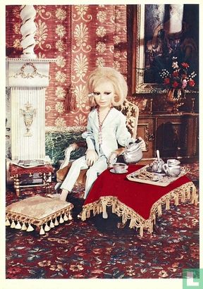 Lady Penelope who is relaxing in her room
