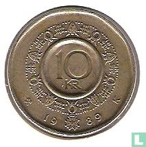 Norway 10 kroner 1989 - Image 1