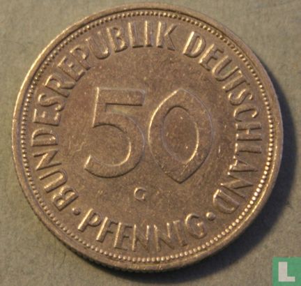 Germany 50 pfennig 1967 (G) - Image 2