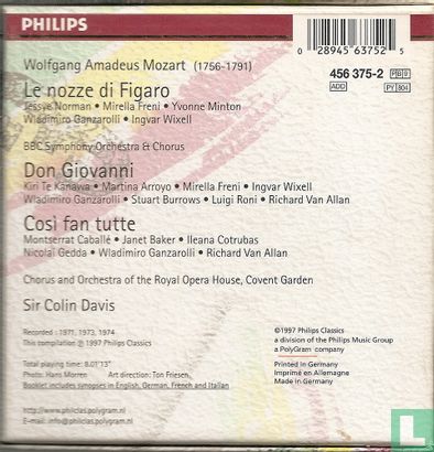 Le Nozze di Figaro - Don Giovanni - Così fan tutte - Afbeelding 2