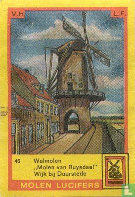 Walmolen "Molen van Ruysdael" Wijk bij Duurstede