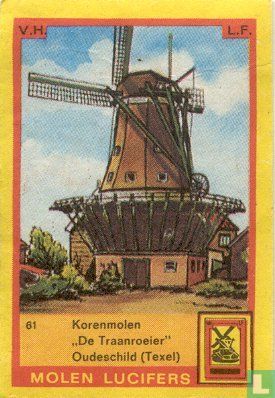 Korenmolen "De Traanroeier" Oudeschild (Texel)