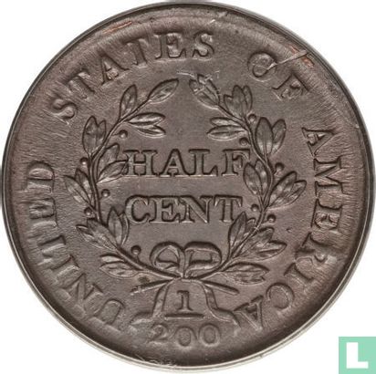 États-Unis ½ cent 1804 (type 3) - Image 2