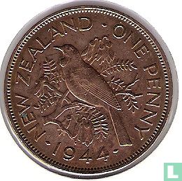 New Zealand 1 penny 1944 - Image 1