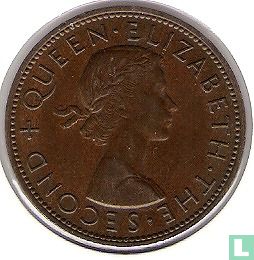 New Zealand 1 penny 1956 (with shoulder strap) - Image 2
