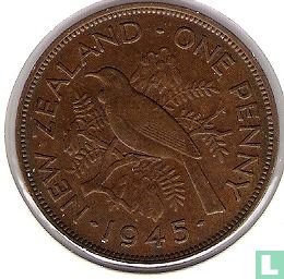 Nieuw-Zeeland 1 penny 1945 - Afbeelding 1