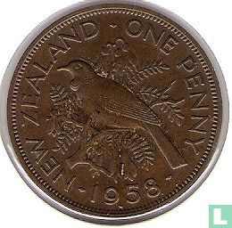 Nieuw-Zeeland 1 penny 1958 - Afbeelding 1