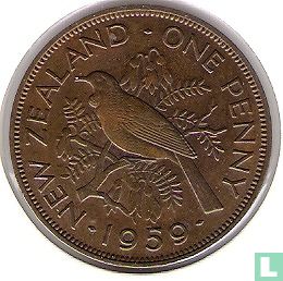 Nieuw-Zeeland 1 penny 1959 - Afbeelding 1