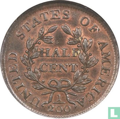 États-Unis ½ cent 1804 (type 5) - Image 2