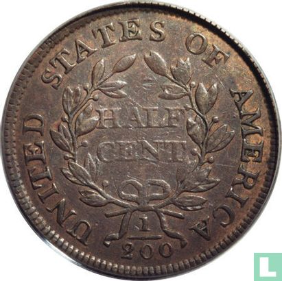 United States ½ cent 1805 (type 1) - Image 2