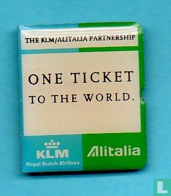 One ticket to the world. The KLM/Alitalia partnership