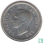 Royaume-Uni 6 pence 1938 - Image 2