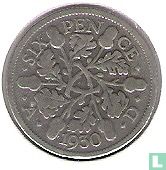 Verenigd Koninkrijk 6 pence 1930 - Afbeelding 1