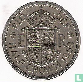 Verenigd Koninkrijk ½ crown 1959 - Afbeelding 1