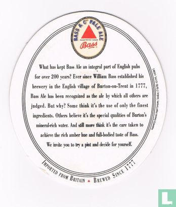 What has kept Bass Ale - Afbeelding 1