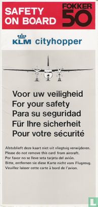 KLM cityhopper - F50 (04)   - Afbeelding 1