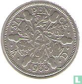 Royaume Uni 6 pence 1933 - Image 1