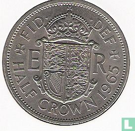 Verenigd Koninkrijk ½ crown 1965 - Afbeelding 1