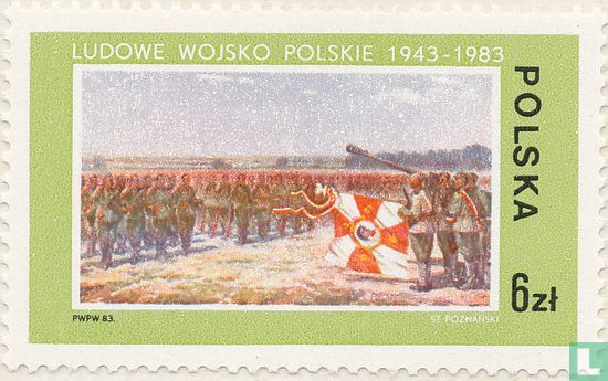 Polish people's army 40 years 
