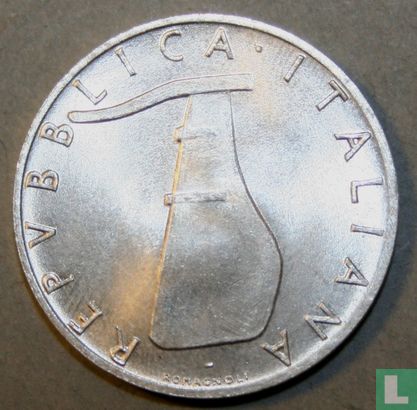 Italien 5 Lire 1968 - Bild 2