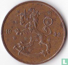 Finlande 5 pennia 1932 - Image 1