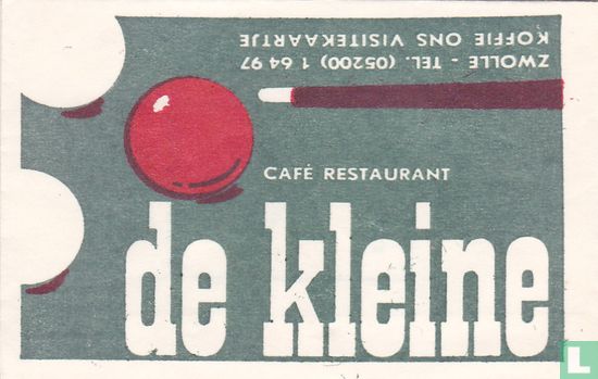 Café Restaurant De Kleine