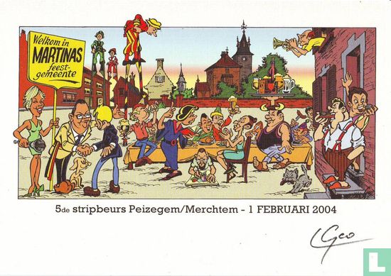 5de Stripbeurs Peizegem/Merchtem - 1 Februari 2004