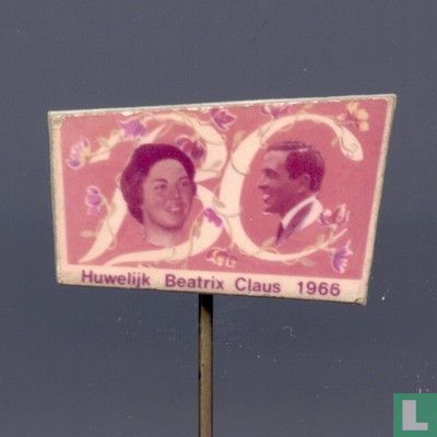 BC Huwelijk Beatrix en Claus 1966
