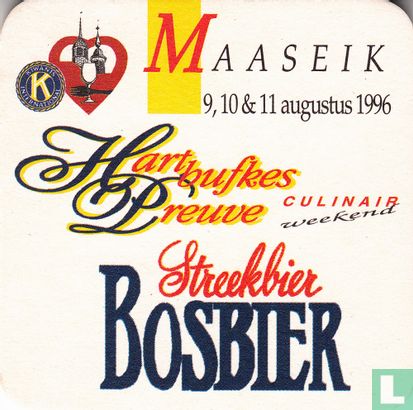 Hartbufkes Preuve culinair weekend Maaseik 1996