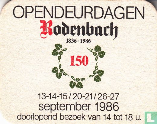Opendeurdagen Rodenbach