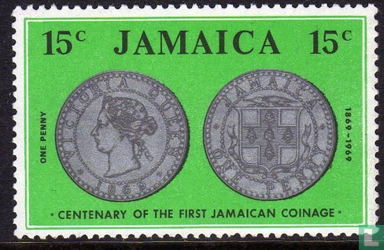 100 jaar Jamaicaanse munten