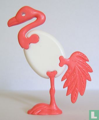 Flamingo "Bella" (Wit) - Afbeelding 1