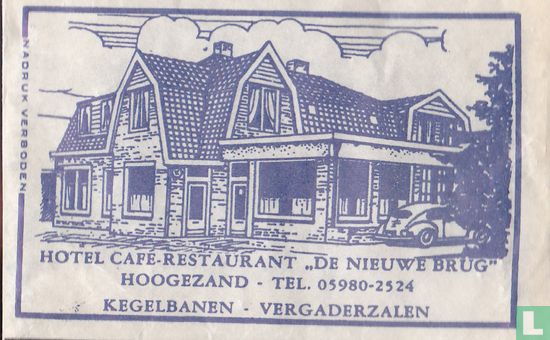 Hotel Café Restaurant "De Nieuwe Brug" - Afbeelding 1