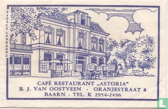 Café Restaurant "Astoria" - Afbeelding 1