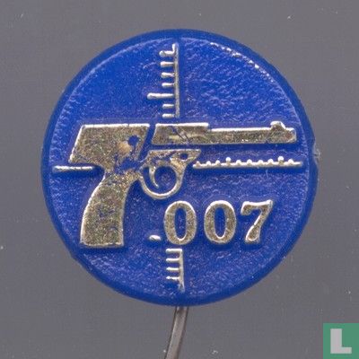 007 [or sur bleu]