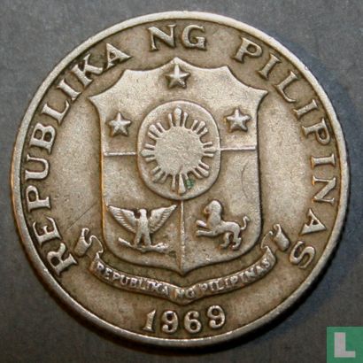 Filipijnen 10 sentimos 1969 - Afbeelding 1