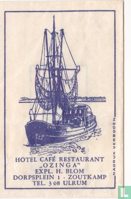 Hotel Café Restaurant "Ozinga"