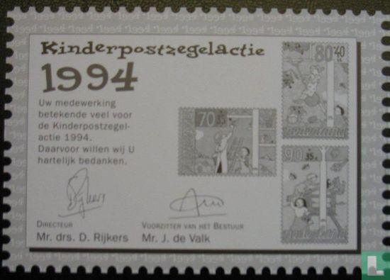 Children's stamps (C-card) - Image 3
