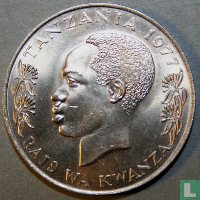 Tanzania 1 shilingi 1977 - Image 1