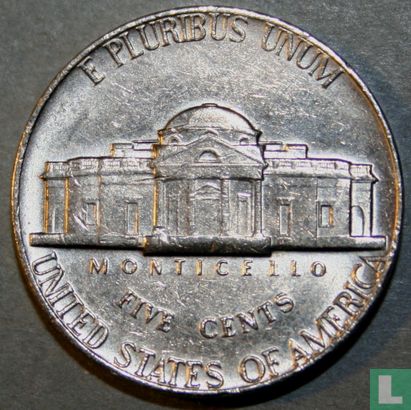 États-Unis 5 cents 1976 (sans lettre) - Image 2