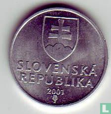 Slowakei 10 Halierov 2001 - Bild 1